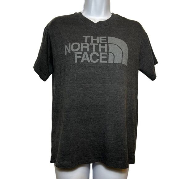 The North Face Logo Short Sleeve T-Shirt, Grey, Women's Small - Picture 1 of 8